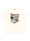 Drive Thru Short Sleeve T Shirt Ivory - POLYGRAM - BALAAN 5