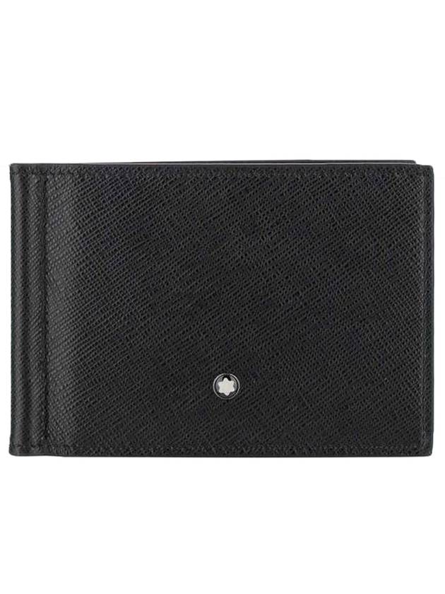 Sartorial 6CC Money Clip Half Wallet Black - MONTBLANC - BALAAN 1