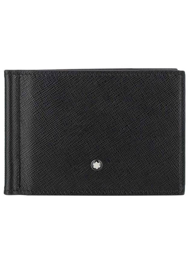 Sartorial 6CC Money Clip Half Wallet Black - MONTBLANC - BALAAN 1