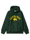 Locker Cotton Hoodie Green - CARHARTT WIP - BALAAN 1