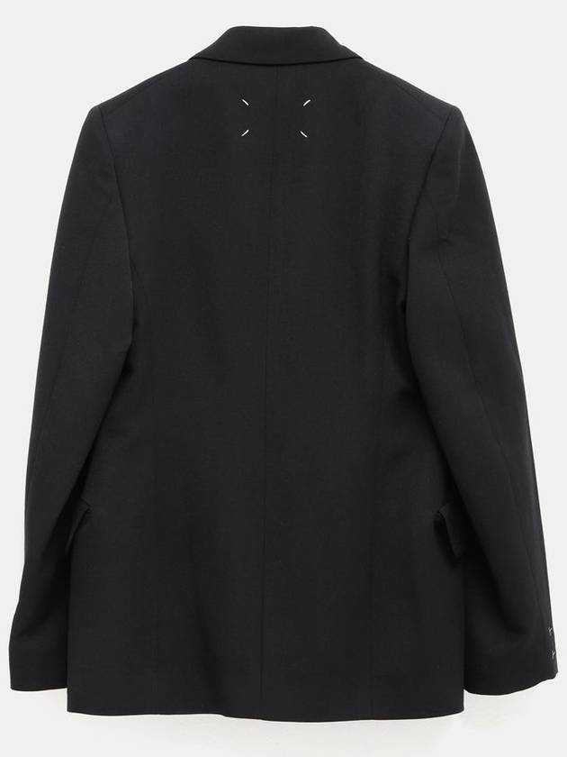 double breasted jacket black - MAISON MARGIELA - BALAAN 3