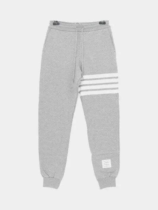 Men's Classic Loopback Engineered 4-Bar Sweatpants Light Grey - THOM BROWNE - BALAAN 2