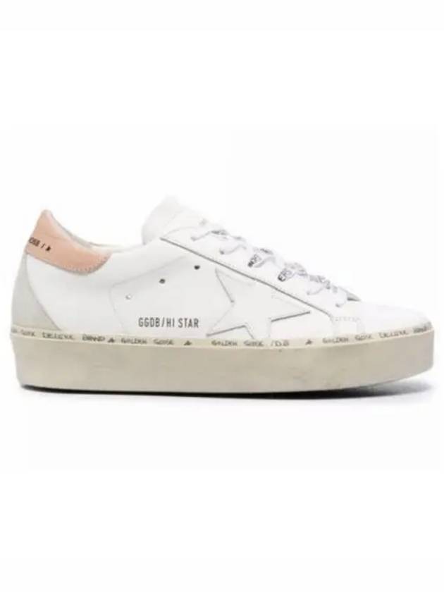 High Star Low Top Sneakers White Pink Tab - GOLDEN GOOSE - BALAAN 2