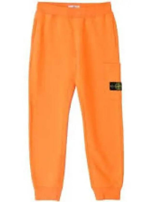 Wappen Patch Cargo Jogger Pants Orange - STONE ISLAND - BALAAN 2