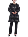 Women's Amintore Long Down Padding Black - MONCLER - BALAAN 4