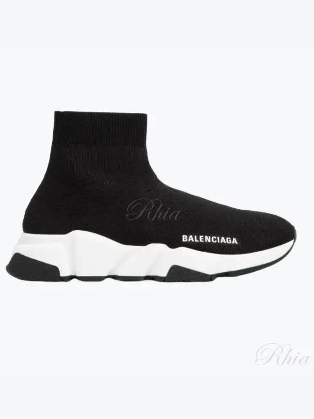 Speed Trainer High Top Sneakers Black - BALENCIAGA - BALAAN 2