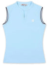 Logo Point Sleeveless T-Shirt OF9802LASKYBLUE - ONOFF - BALAAN 1