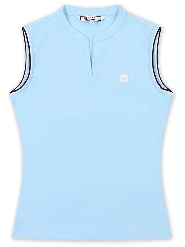 Logo Point Sleeveless T-Shirt OF9802LASKYBLUE - ONOFF - BALAAN 1