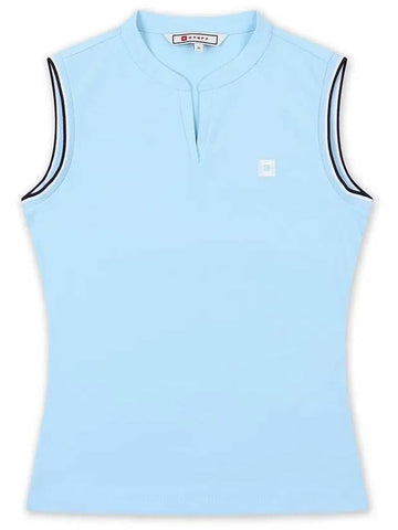 Logo Point Sleeveless T-Shirt OF9802LASKYBLUE - ONOFF - BALAAN 1