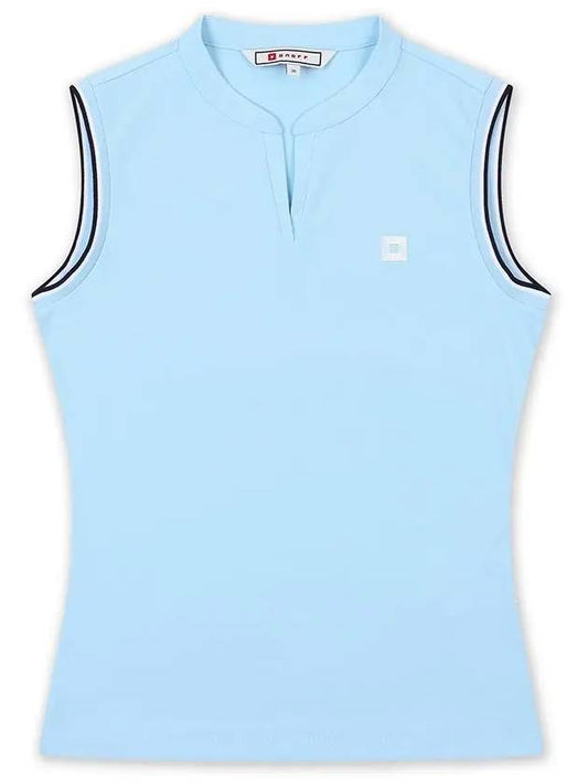 Logo Point Sleeveless T-Shirt OF9802LASKYBLUE - ONOFF - BALAAN 1