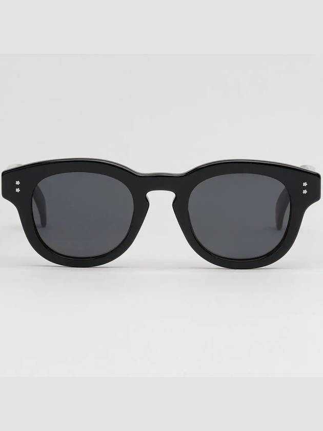 Sunglasses KZ40163I 01A round black horn rim - KENZO - BALAAN 3