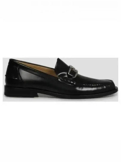 Leather Loafers Black - FENDI - BALAAN 2