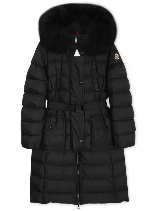 Women's Khloe Long Down Padding Black - MONCLER - BALAAN 4