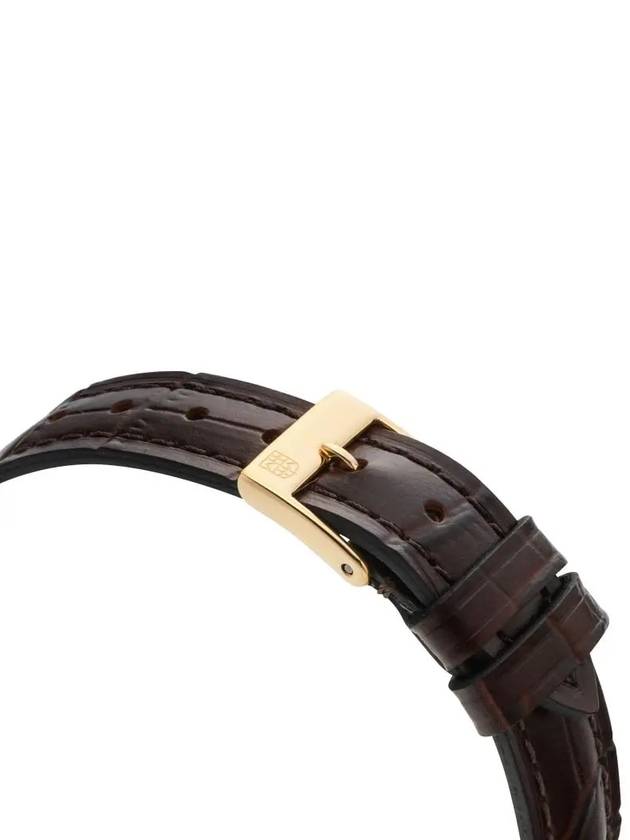 Women’s Classics Slimline Small Seconds Watch Gold Brown - FREDERIQUE CONSTANT - BALAAN 4