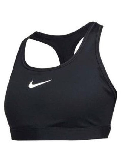 Swoosh Padded Sports Bra Black - NIKE - BALAAN 2