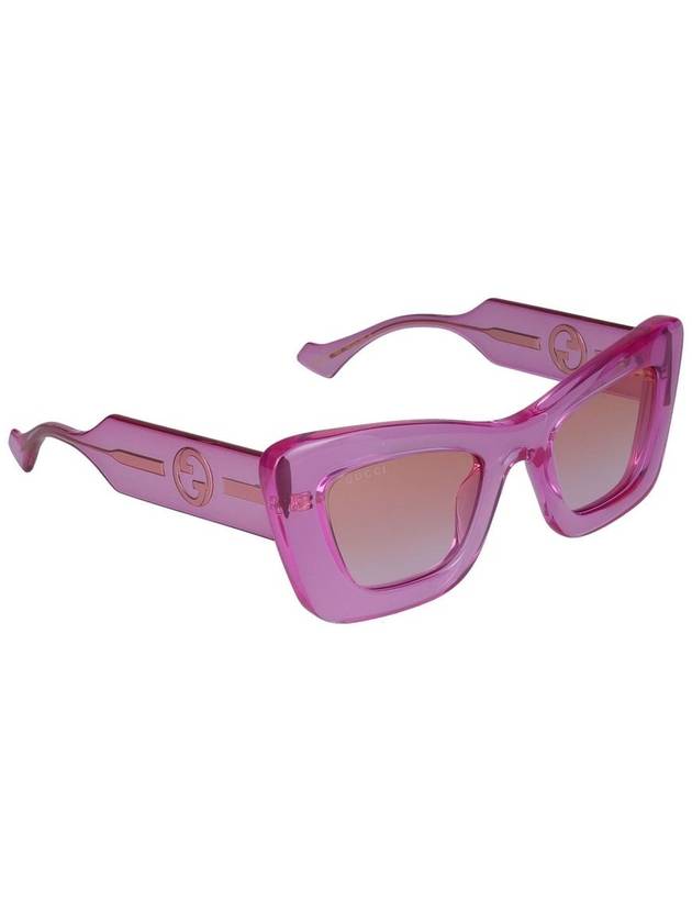 SUNGLASSES GG1552S 003 RED RED VIOLET - GUCCI - BALAAN 5