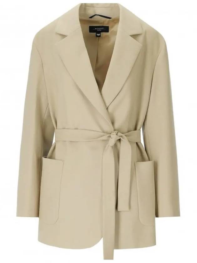 MILORD Belted Wool Jacket Beige 2350460339 006 - MAX MARA - BALAAN 2