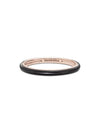 ME Enamel Ring Rose Gold Plated Black - PANDORA - BALAAN 1