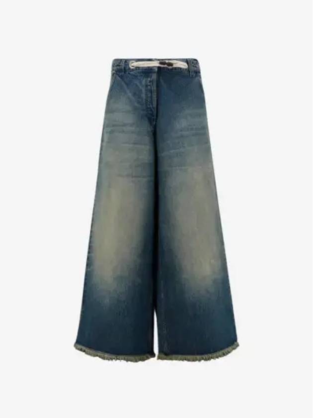 Genius Wide Jeans Light Blue - MONCLER - BALAAN 3