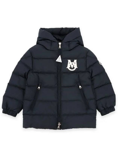 Kids MARK Hooded Padded Jacket Navy 1A00020 5968E 742 8 10A - MONCLER - BALAAN 2