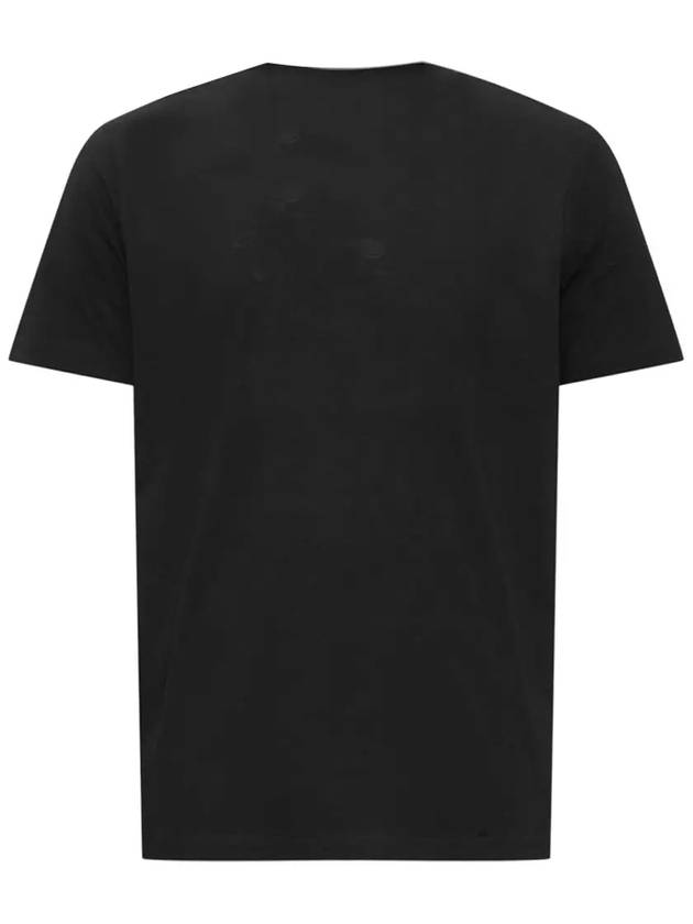 Robot Print Cotton Short Sleeve T-Shirt Black - PAUL SMITH - BALAAN 4