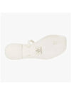 Roxanne Jelly Logo Flip Flops White - TORY BURCH - BALAAN 6