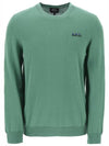 Embroidered Logo Knit Top Green - A.P.C. - BALAAN 2