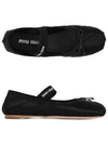 Satin Ballerinas Black - MIU MIU - BALAAN 2