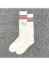 Intarsia Knit Ankle Socks MAS176AY3022 - THOM BROWNE - BALAAN 3