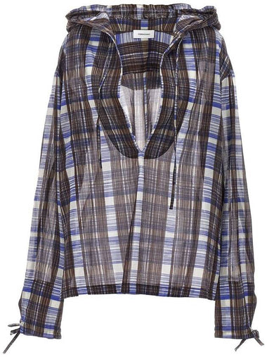 Salvatore Ferragamo Check Blouse - SALVATORE FERRAGAMO - BALAAN 1