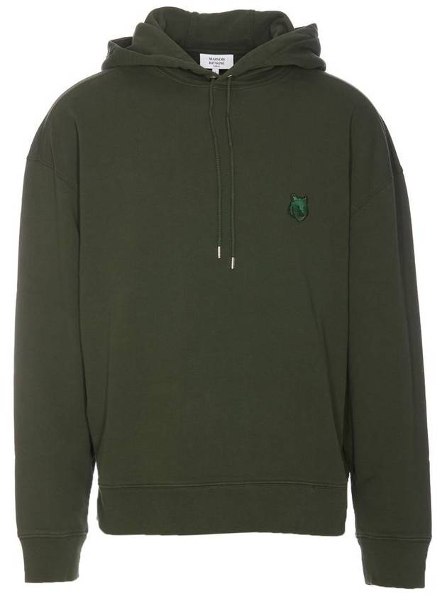 Bold Fox Head Patch Oversize Hoodie Ranger Green - MAISON KITSUNE - BALAAN 2