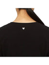 Siamese Long Sleeve T-Shirt Black - MAX MARA - BALAAN 7