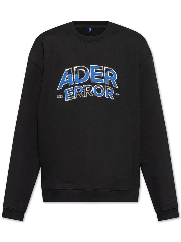 Ader Error Sweatshirt With Logo, Unisex, Black - ADER ERROR - BALAAN 1