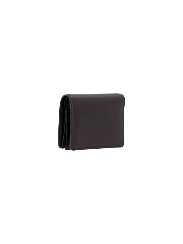 DG logo leather halfwallet black - DOLCE&GABBANA - BALAAN 3