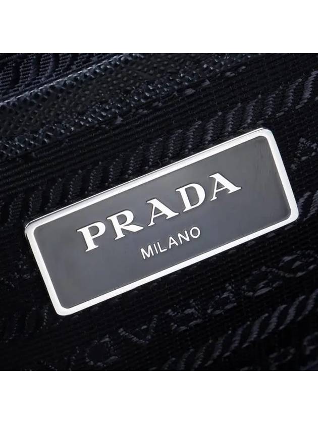 Pocono Drawstring Backpack Black - PRADA - BALAAN 8