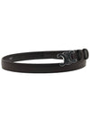 Medium Triomphe Natural Calfskin Belt Brown - CELINE - BALAAN 4