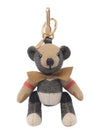 Checked Bear Keychain Beige - BURBERRY - BALAAN 2