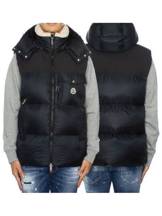 Oust Down Vest Black - MONCLER - BALAAN 2