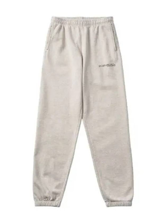 disco sweatpants heather oatmeal - SPORTY & RICH - BALAAN 1