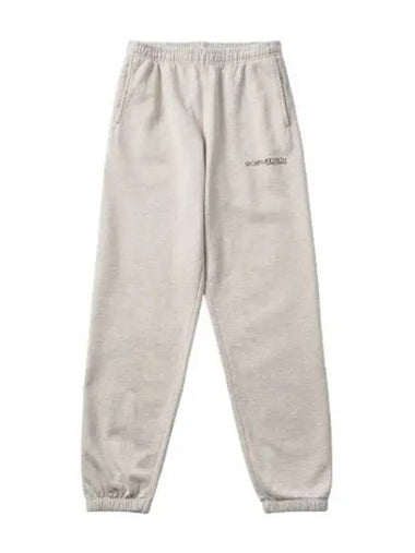 disco sweatpants heather oatmeal - SPORTY & RICH - BALAAN 1