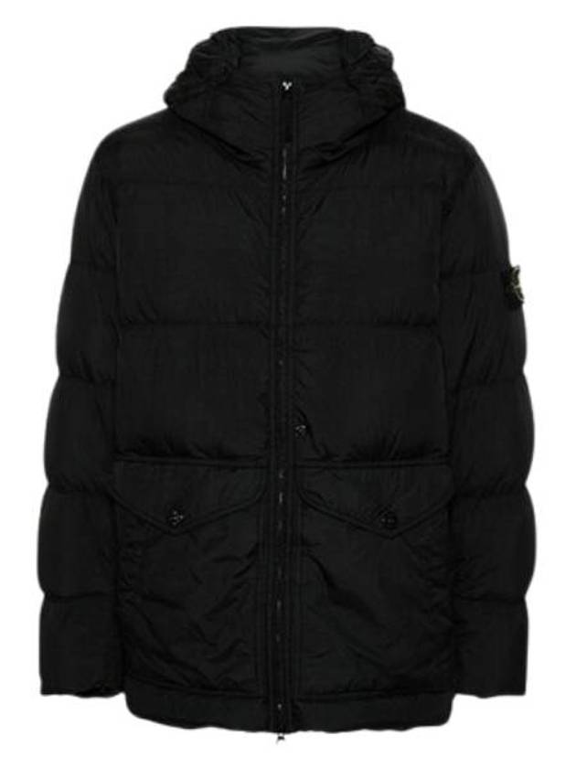 Crinkle Reps Re-Nylon Down Padding Black - STONE ISLAND - BALAAN 2