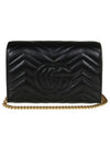 GG Marmont Matelasse Mini Crossbody Bag Black - GUCCI - BALAAN 5