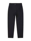 Golf Wear Twill Semi Baggy Pants Black - WHITEBALL - BALAAN 4