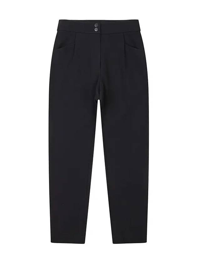 Golf Wear Twill Semi Baggy Pants Black - WHITEBALL - BALAAN 4