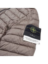 Loom Woven Chambers R Nylon Down TC Light Hoodie Down Jacket Dove Grey - STONE ISLAND - BALAAN 10