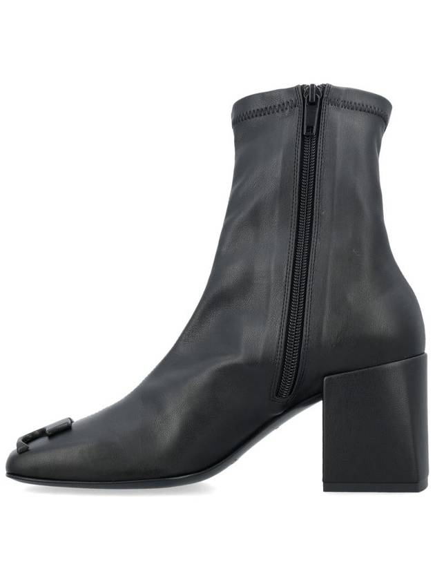 Women s Re Edition Square Middle Boots Black - COURREGES - BALAAN 4