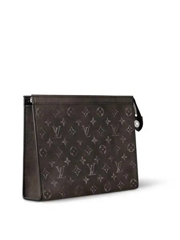 Pochette Voyage MM Monogram Pouch Bag Black - LOUIS VUITTON - BALAAN 3