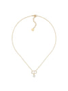 Petit CD Crystals Necklace Gold - DIOR - BALAAN 1