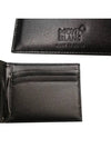 Meisterstück 6CC Money Clip Half Wallet Black - MONTBLANC - BALAAN 5