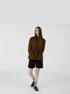 Women's Belted Short Outerwear Single Coat Camel - VOYONN - BALAAN 3